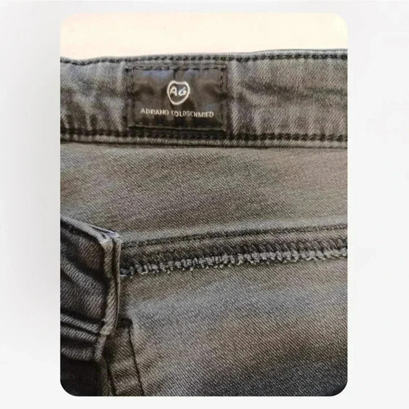 Adriano Goldschmied Super Skinny  Ankle Black Wash Jeans Size 29R - Picture 6 of 9